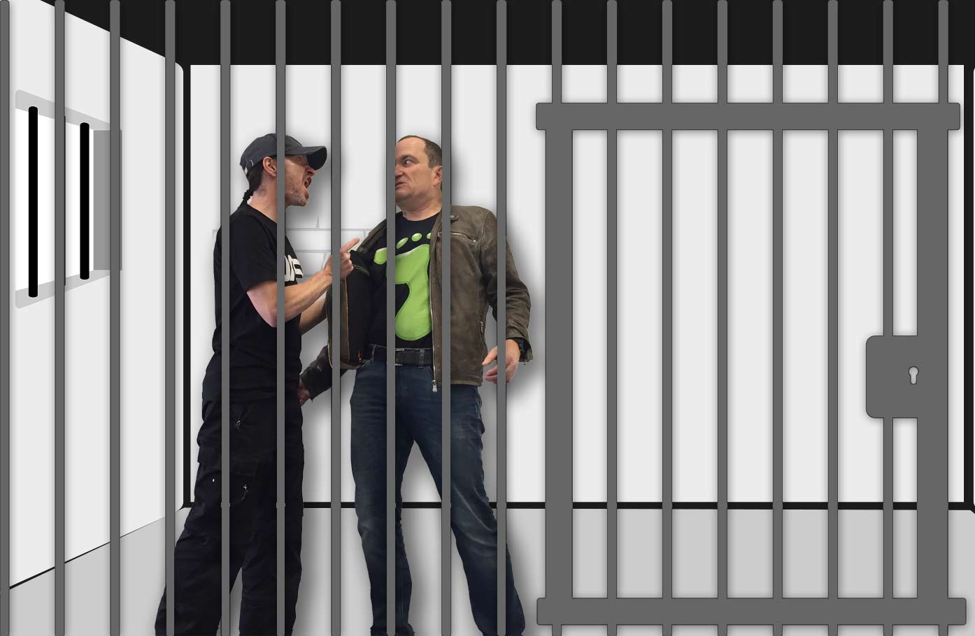 Smith und Kowalsky im Gefängnis
